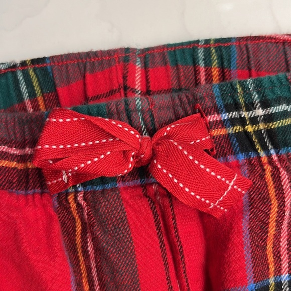 Old Navy Christmas Red Flannel Pajamas set “Match the Fam” size Med EUC - Picture 4 of 10